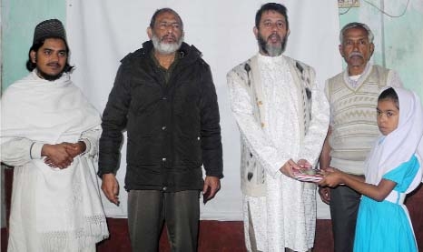 Free Books were distributed by Central Committee President of Maizbhandari Gowsia Hoque Rezaul Ali Jasim Chowdhury as Chief guest. at Ziaul Hoque maizbhandari Ebtedai Madrash .