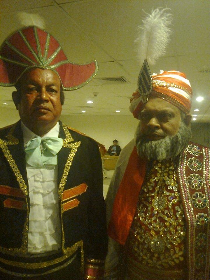 Mansur Mustafiz performed in role of Robert Clive and Milon Kanti Dey acted in role of Mir Jafar Ali Khan at a jatra (folk theatre) titled â€˜Nawab Ekhon Bangladesheyâ€™ at â€˜GP-Channel i Prokriti Melaâ€™ held on the premises of Channel