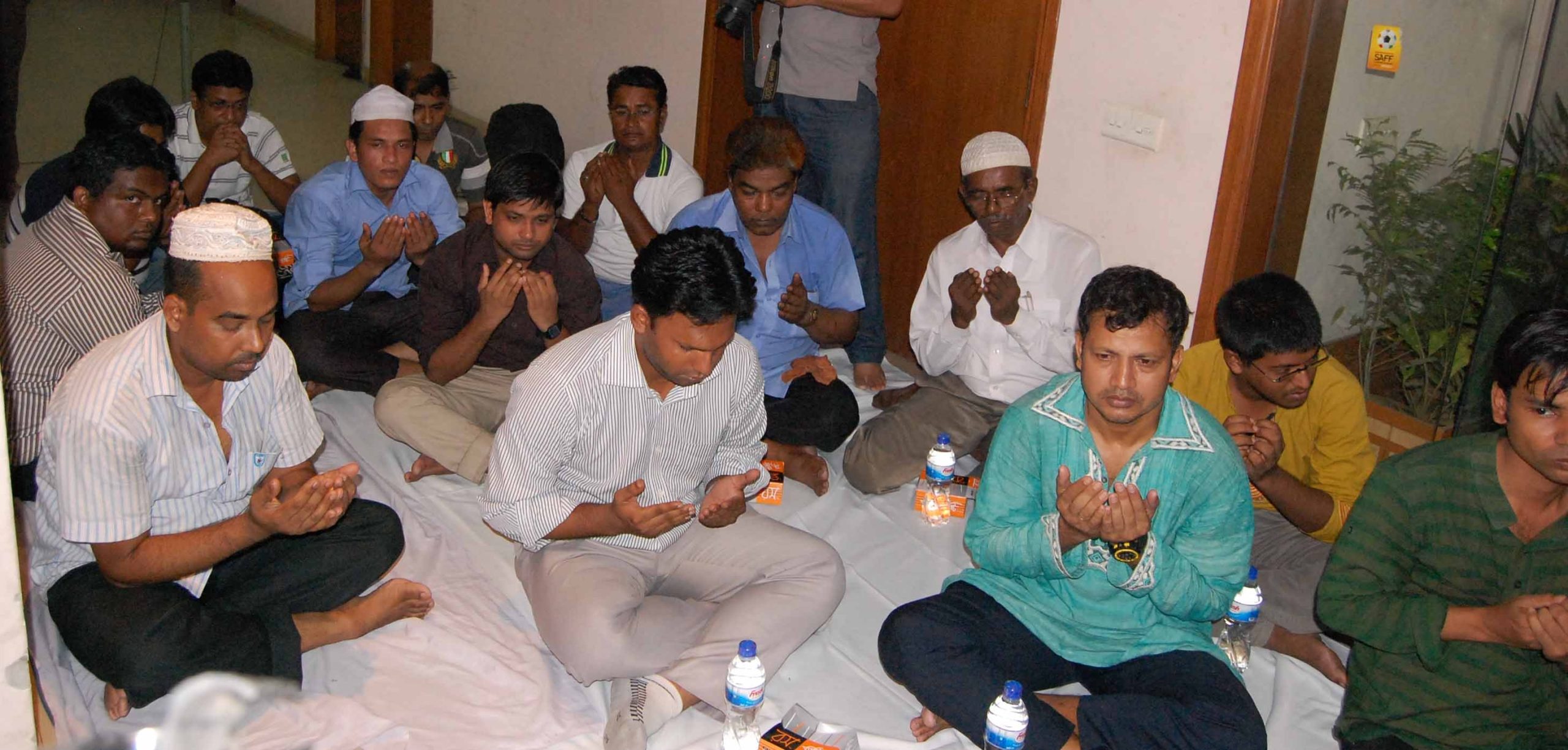 A Milad Mahfil was held at the BFF House on Tuesday marking the 3rd death anniversary of former general secretary of BFF Al Mosabbir Sadi Pumel (inset).