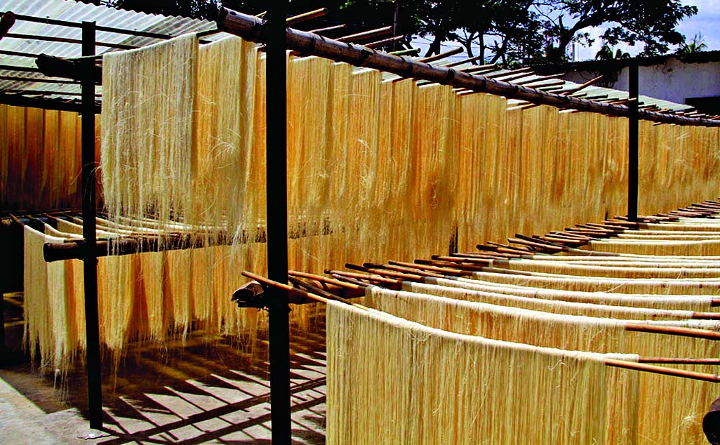 Due to poor drainage system city's North Bhasantek area was inundated by rain water. This picture was taken on Sunday.