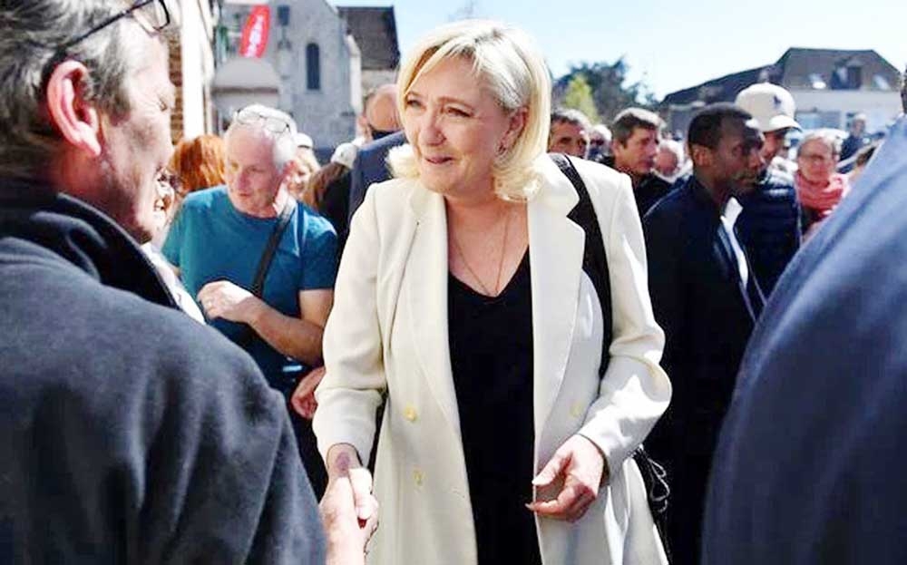 French presidential election campaign. Agency photo