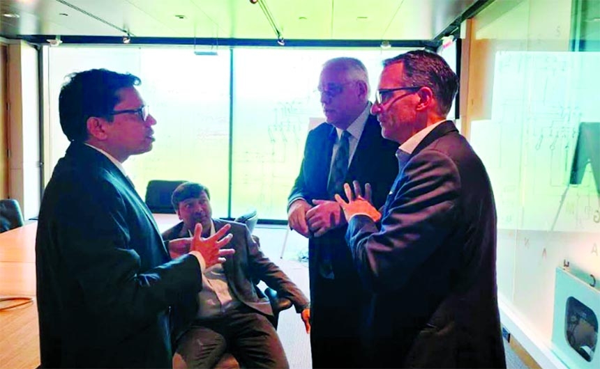 State Minister for Information and Communication Technology Zunaid Ahmed Palak visited Nokia Bell Labs, an industrial research arm of world-renowned mobile phone company Nokia in Murray Hill, New Jersey, USA on Thursday.