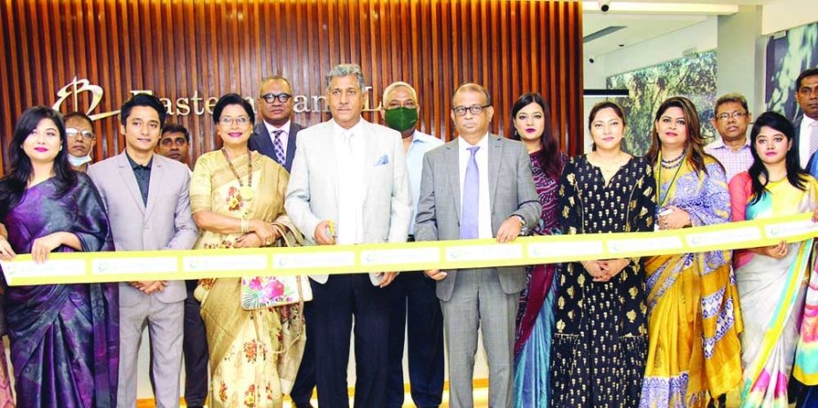 Md. Showkat Ali Chowdhury, Chairman of Eastern Bank Limited (EBL), inaugurating its new branch at Dhanmondi in the capital recently. Ali Reza Iftekhar, Managing Director and CEO and senior officials of the bank and local elites were present.