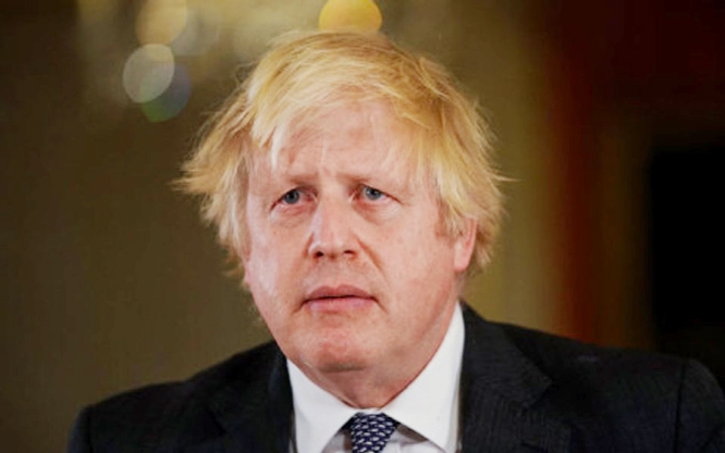 The British PM Boris Johnson worried with his party's by-elections result.