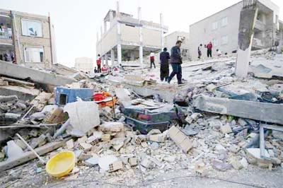Earthquake holocaust in 100 kilometres (60 miles) southwest of the port city of Bandar Abbas in Hormozgan province.