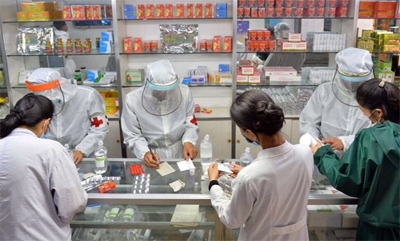 North Korea Health department vigorously working on Covid cases.