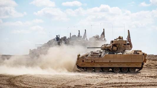 US forces strike source of rocket attacks in Syria: Centcom.