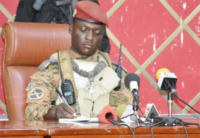 Captain Ibrahim Traore was appointed as president of Burkina Faso.