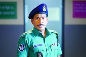 Mosharraf Karim in a scene from web film ‘Daag’
