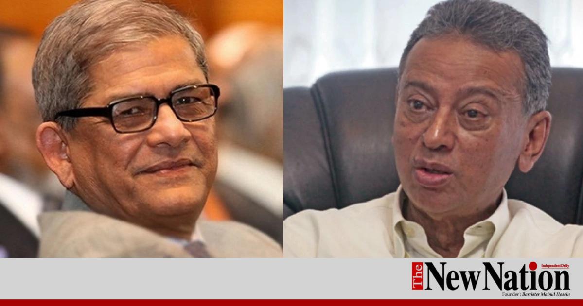 BNP leaders Mirza Fakhrul and Amir Khasru likely to be freed from jail today