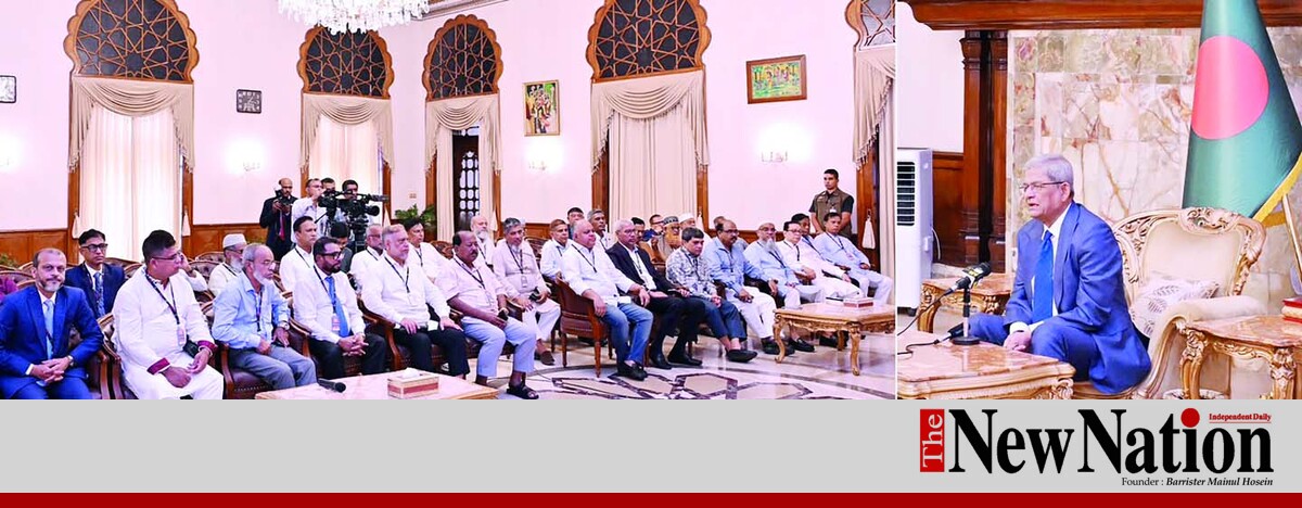 Zilla Parishad administrators pay a courtesy call on President Mirza Fakhrul Islam Alamgir at Bangabhaban in the capital on Sunday, reflecting hopes for stronger local development and better public services.