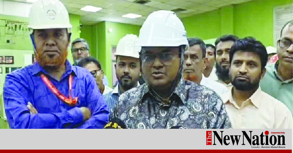 BCIC Chairman Md Babul Miah briefs the journalists after inspecting ...